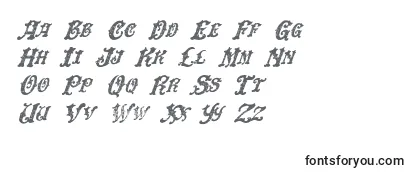 DinglehuckleberryItalic-fontti