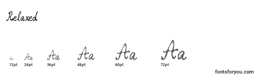 Relaxed Font Sizes