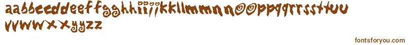 Lovbabe ffy-Schriftart – Braune Schriften