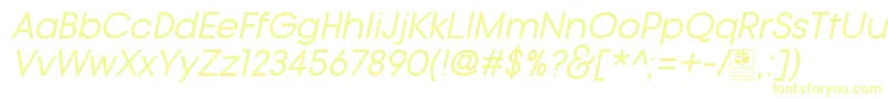 TypoGotikaItalicDemo Font – Yellow Fonts