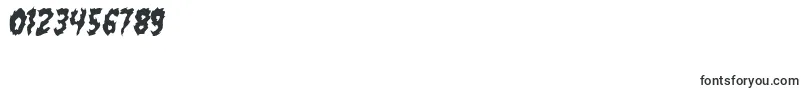FlaminPoo Font – Fonts for Numbers and Digits