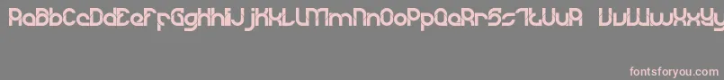DyLovastuff02 Font – Pink Fonts on Gray Background