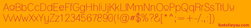 Lisätietoja Laneup ffy-fontista Laneup ffy-fontti – punaiset fontit oranssilla taustalla