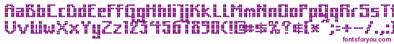Police MkZodnigSquare – polices violettes