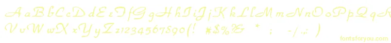 Rsparkhaven-fontti – keltaiset fontit
