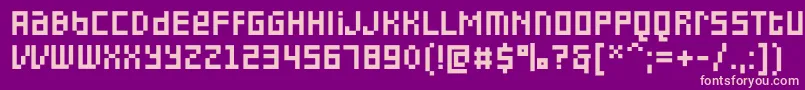 More about PfonlinethreeproDoubleuni Font PfonlinethreeproDoubleuni Font – Pink Fonts on Purple Background