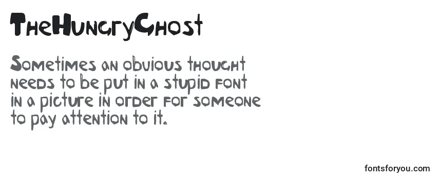 TheHungryGhost Font
