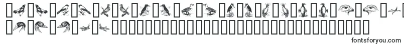 BirdsA-Schriftart – Schriften für Linux