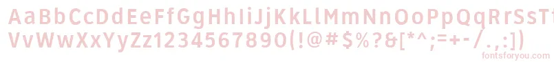 Roadgeek2005Series3b Font – Pink Fonts on White Background