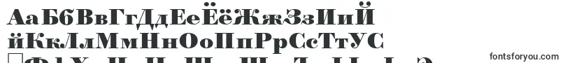 Paragonnordultraboldctt-Schriftart – russische Schriften