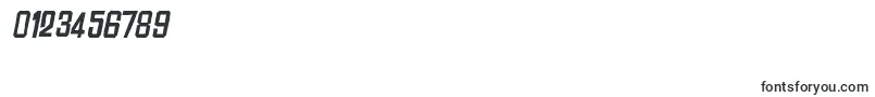 ChineserocksrgItalic Font – Fonts for Numbers and Digits