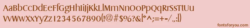 En savoir plus sur la police DragonRegular Police DragonRegular – polices brunes sur fond rose