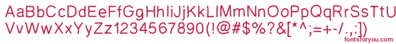 Pwzigzagfont Font – Red Fonts