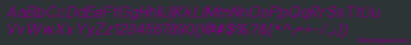 fuente NuorderMediumitalic – Fuentes Moradas Sobre Fondo Negro