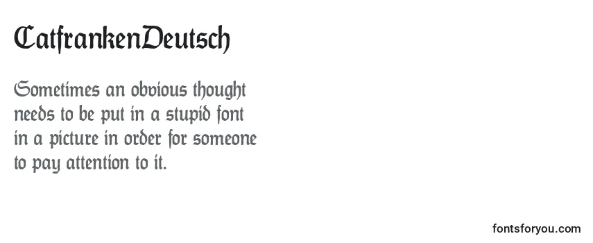 CatfrankenDeutsch Font