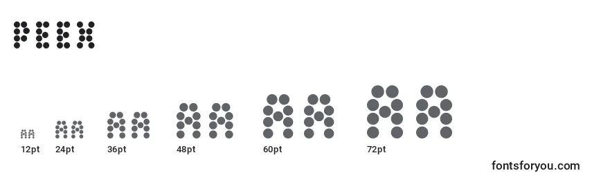 Peex Font Sizes