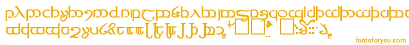 フォントTengwarVer.4 – オレンジのフォント