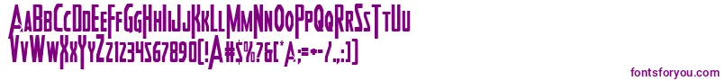 More about Heroesassemblecond2 Font Heroesassemblecond2 Font – Purple Fonts on White Background