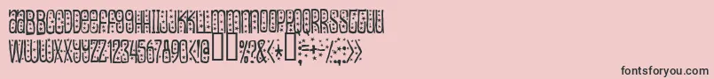 Easilyamused Font – Black Fonts on Pink Background