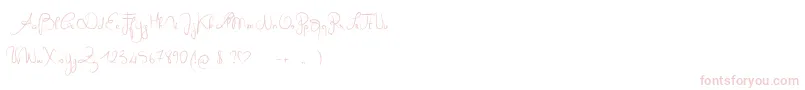 QueenOfToday-Schriftart – Rosa Schriften