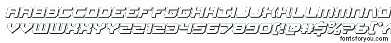Шрифт Gearhead3Dital – 3D шрифты