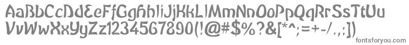 Weitere Informationen zur BrutalGg-Schriftart BrutalGg-Schriftart – Graue Schriften auf weißem Hintergrund