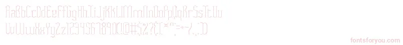 FasciiTwigsBrk-Schriftart – Rosa Schriften