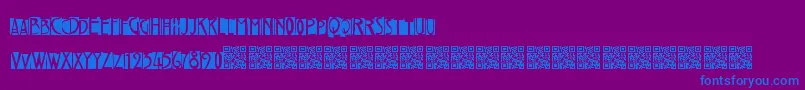 Más sobre la fuente Freakytwenties fuente Freakytwenties – Fuentes Azules Sobre Fondo Morado