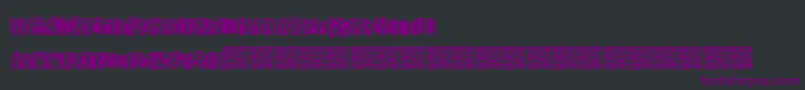 Freakytwenties Font – Purple Fonts on Black Background