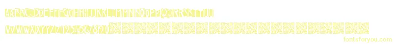 More about Freakytwenties Font Freakytwenties Font – Yellow Fonts on White Background