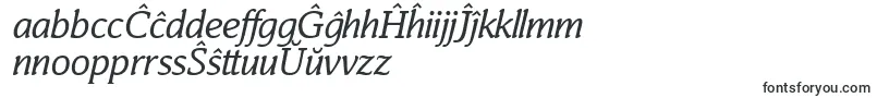 Więcej informacji o czcionce CorzinairItalic Czcionka CorzinairItalic – esperanto czcionki