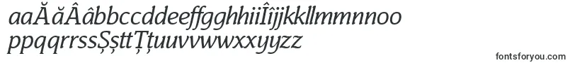 fuente CorzinairItalic – Fuentes rumanas