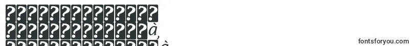 Czcionka CorzinairItalic – tajskie czcionki