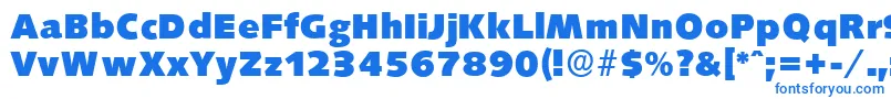 SaxonyserialHeavyRegular Font – Blue Fonts