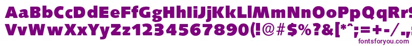 SaxonyserialHeavyRegular Font – Purple Fonts