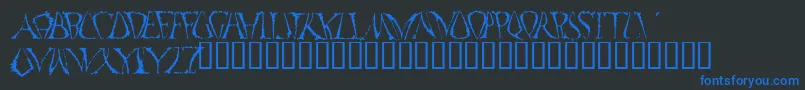 En savoir plus sur la police FunkoOccelatus Police FunkoOccelatus – polices bleues sur fond noir