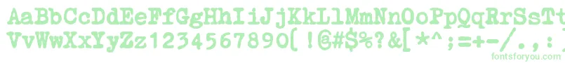 ZaiCourierpolski1941 Font – Green Fonts