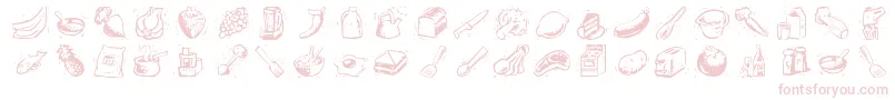 フォントCounters – ピンクのフォント