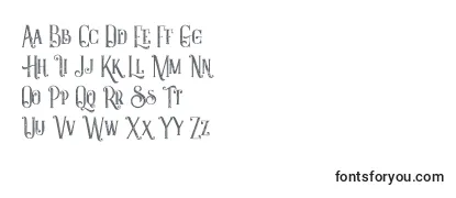 Castileinlinegrunge Font