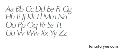 O801FlareItalic Font
