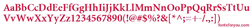 MiniatureBold Font – Red Fonts