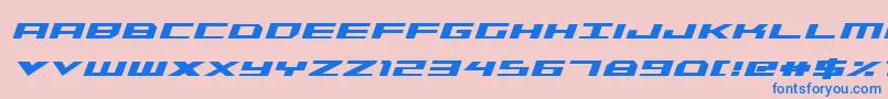 fuente Triremecondboldital – Fuentes Azules Sobre Fondo Rosa
