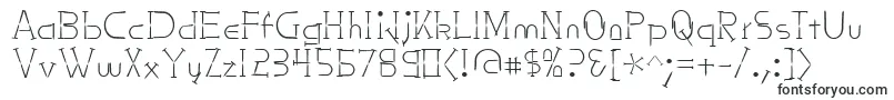 Nailsnstaples-fontti – Alkavat N:lla olevat fontit