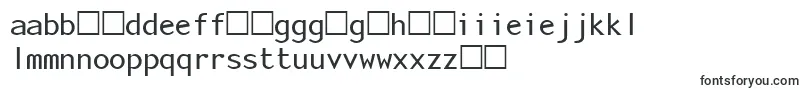 FonotoneRegular-Schriftart – maltesische Schriften