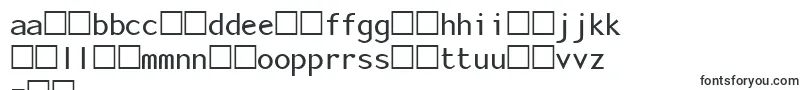 Шрифт FonotoneRegular – латышские шрифты