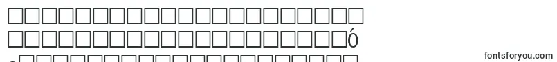 フォントFonotoneRegular – バシキール文字