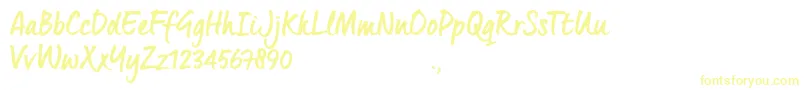 QuintusBTrial Font – Yellow Fonts