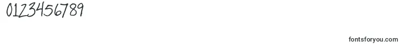 Fonte Sugarpie – fontes para números e dígitos