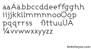 Ashbw font – german Fonts