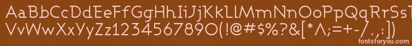 Подробнее о шрифте Ashbw Шрифт Ashbw – розовые шрифты на коричневом фоне
